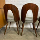 4 Antonin Suman chairs 1960