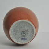 Crackle glaze porcelain vase by Royal Copenhagen, Denmark 1950s