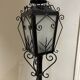 lampadaire en fer forgé 1950