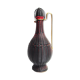 Vintage scoubidou wicker bottle wine bottle