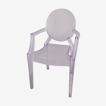 Chaise Lou Lou Ghost Kartell violette