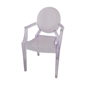 Chaise Lou Lou Ghost Kartell violette