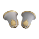 Pair of empire style wall lamps