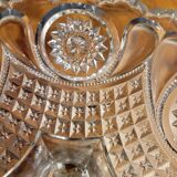 Glass footed cup