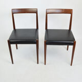 A pair of chairs by L & H. Lubke, Germany, 1960s