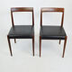A pair of chairs by L & H. Lubke, Germany, 1960s