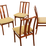 Set of 4 Danish design chairs 'Tuse'
