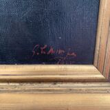 Pair of oil paintings