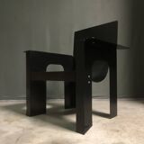 Rare rietveld arm chair by giandomenico belotti for alias, 1984