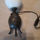 Lamp in etain