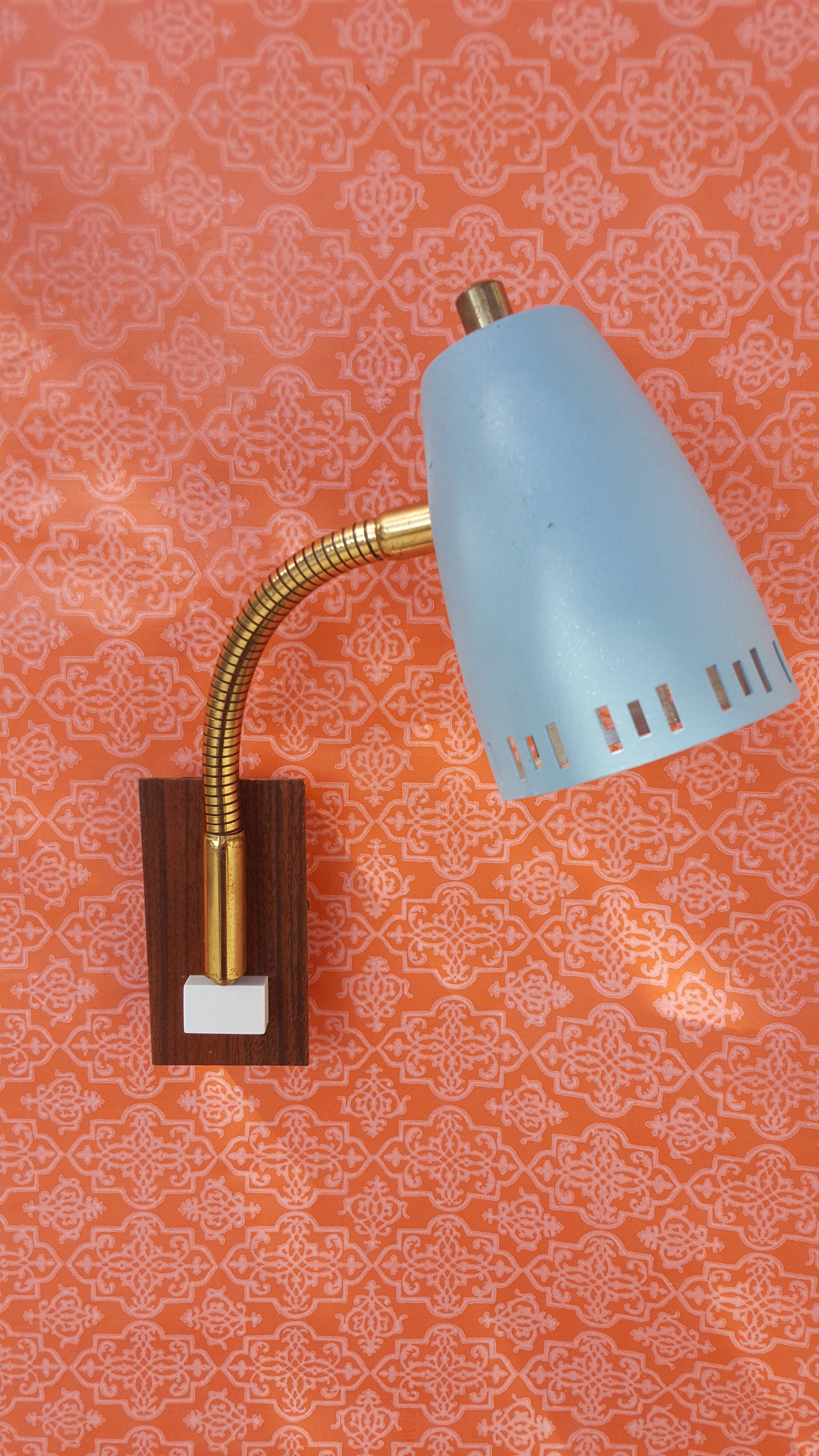 Cute applique, lamp years 50 / 60, casserole