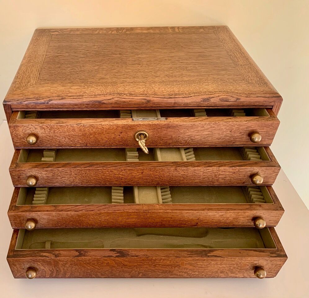 Christofle silver chest