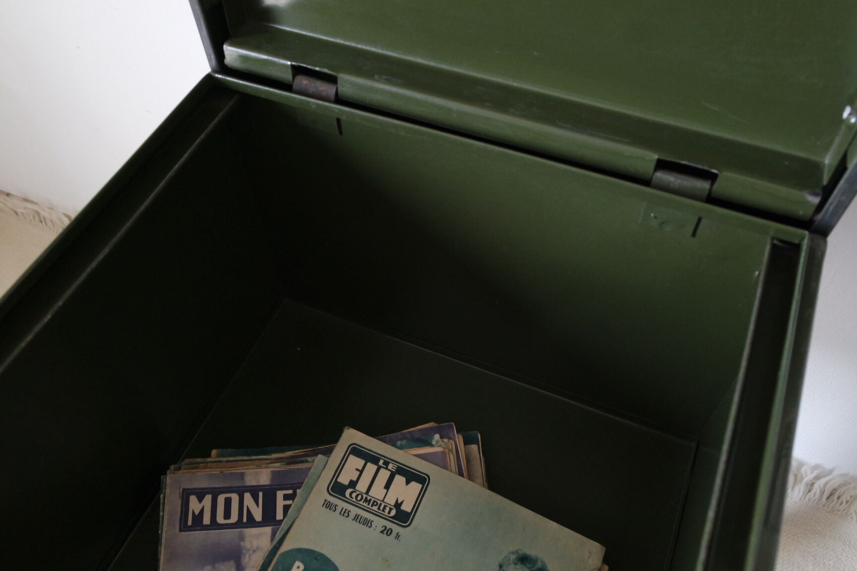 Vintage industrial roulette box