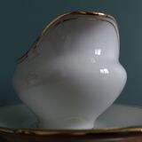 Betoule and Legrand Limoges porcelain sauceboat