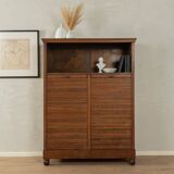 Meuble volet roulant art déco