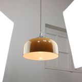Space Age Brown Pendant Lamp from Guzzini, 1960s