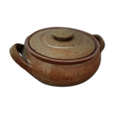 Old glazed stoneware pot