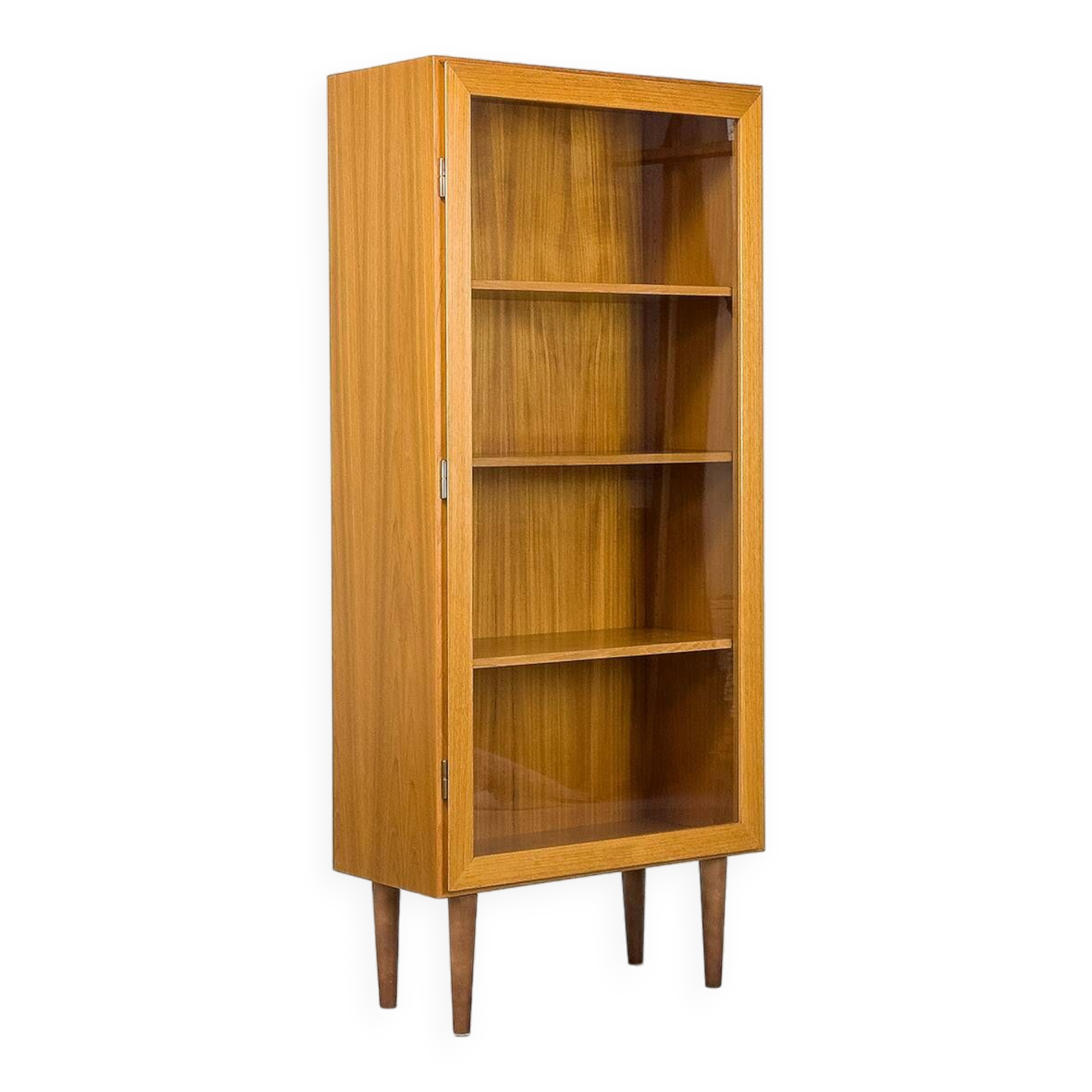 Meuble en Teck avec Porte Vitrée de Omann Jun, 1960s