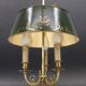 Bronze Gilt Bouillotte Lamp in Louis XVI Style with Three Lights