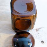 Ariel laundry apothecary style jar - amber glass