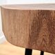 Stump side table
