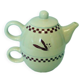 Theiere et tasse 2 en 1