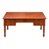 Bureau en merisier massif à rallonges – style classique