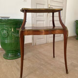 Guéridon table à thé style Louis XV