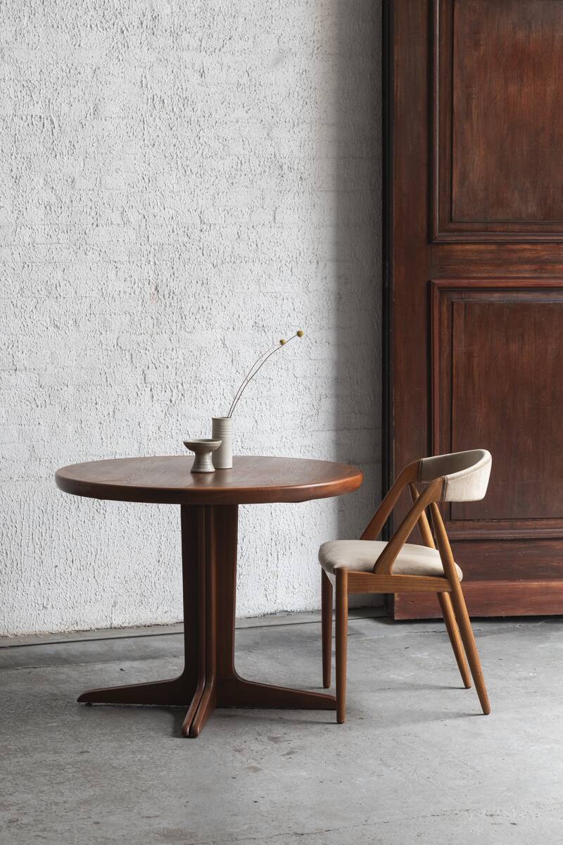 Round dining table by VV Mobler, Denmark, 1960s