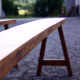 Pair of farm benches