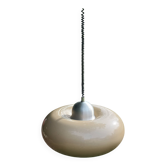 Italian space age design pendant light in methacrylate from the 70s