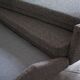 Convertible fabric sofa by Jean René Caillette edition Steiner 1961