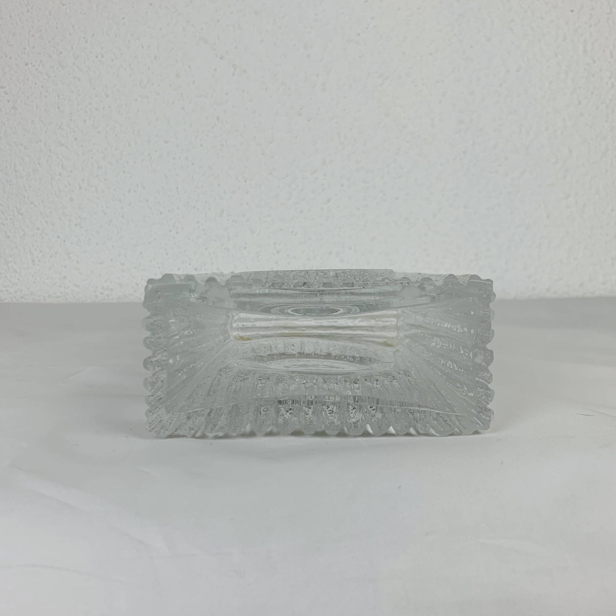 Daum vase, Cratère model, crystal, 1970s