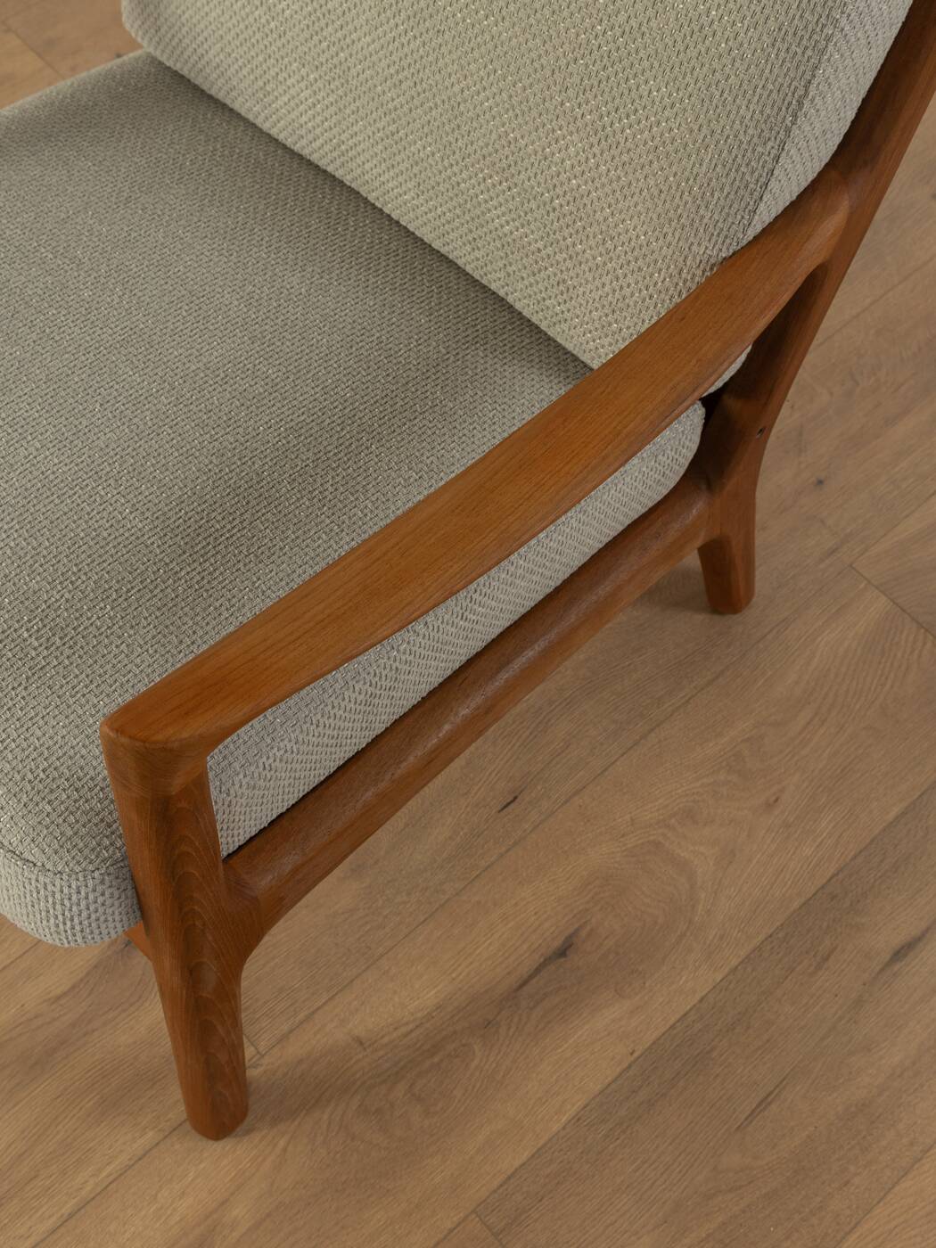 Senator armchair with stool, Ole Wanscher