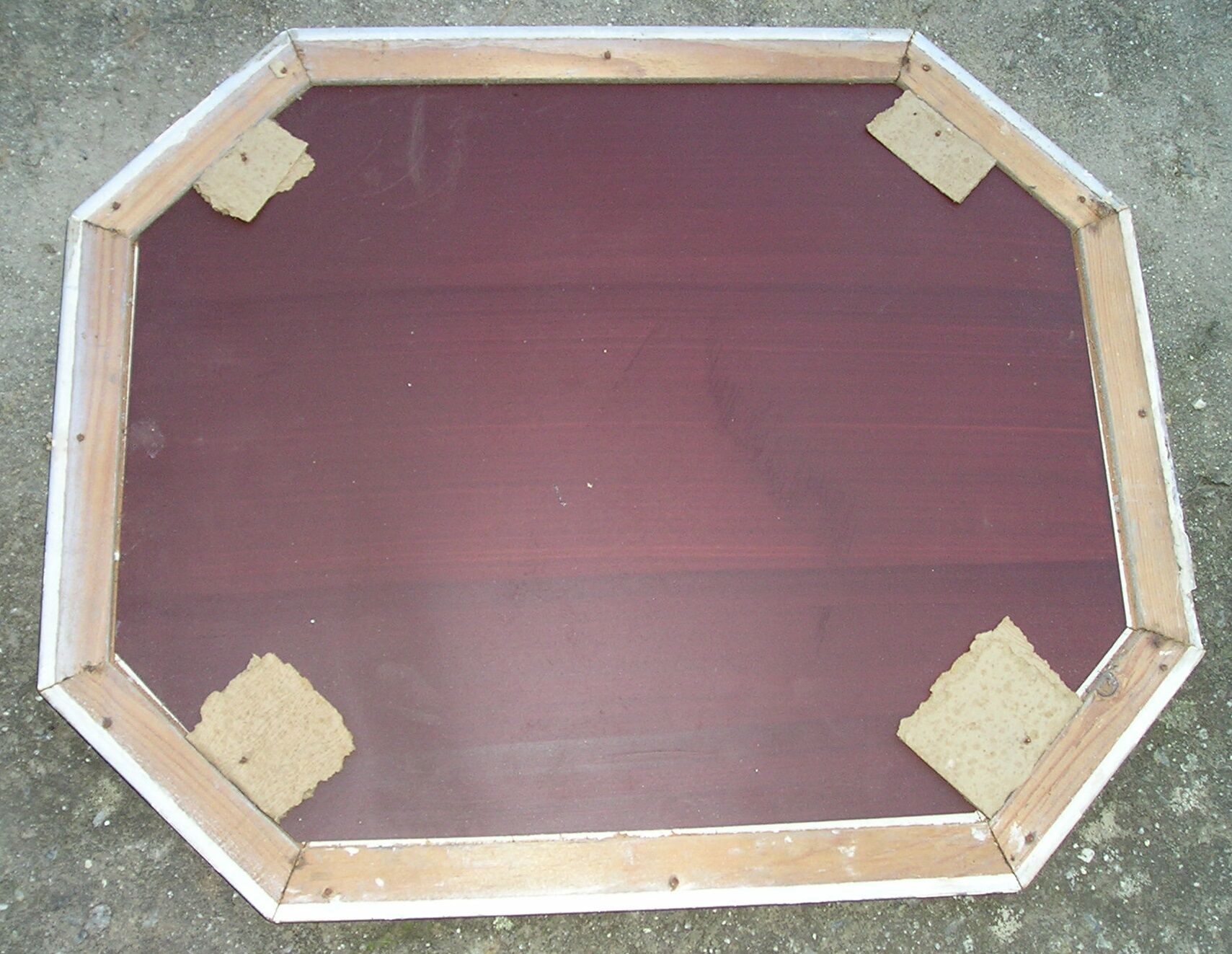 Miroir octogonal 52x43cm