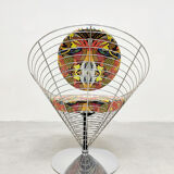 Vintage wire cone easy chair Fritz Hansen Verner Panton