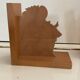Serres livres Babar en bois
