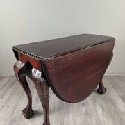 Mahogany drop-leaf table, 20th century
