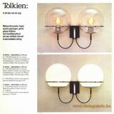 Frank Ligtelijn 'Raindrop' sconces RAAK The Netherlands 1970