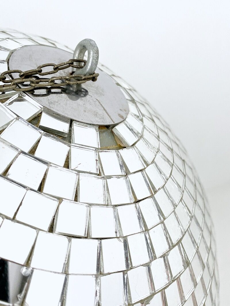 Vintage faceted ball