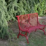 Banc Grassin à Arras - 2 Places - Rouge