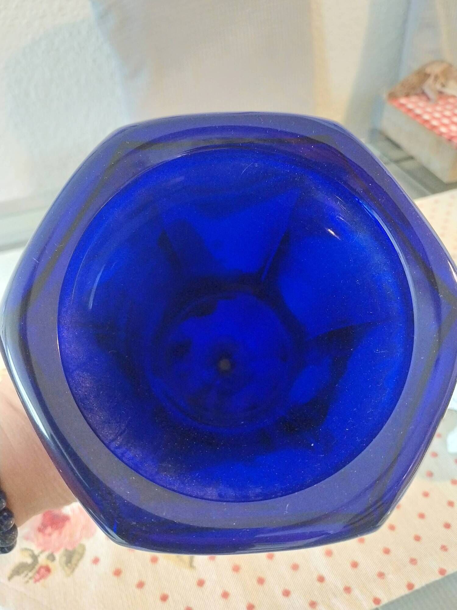 Vase en cristal de Paris style Médicis