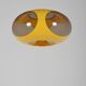 Space age UFO pendant lamp 'Bug Eye' by Massive, 1970s