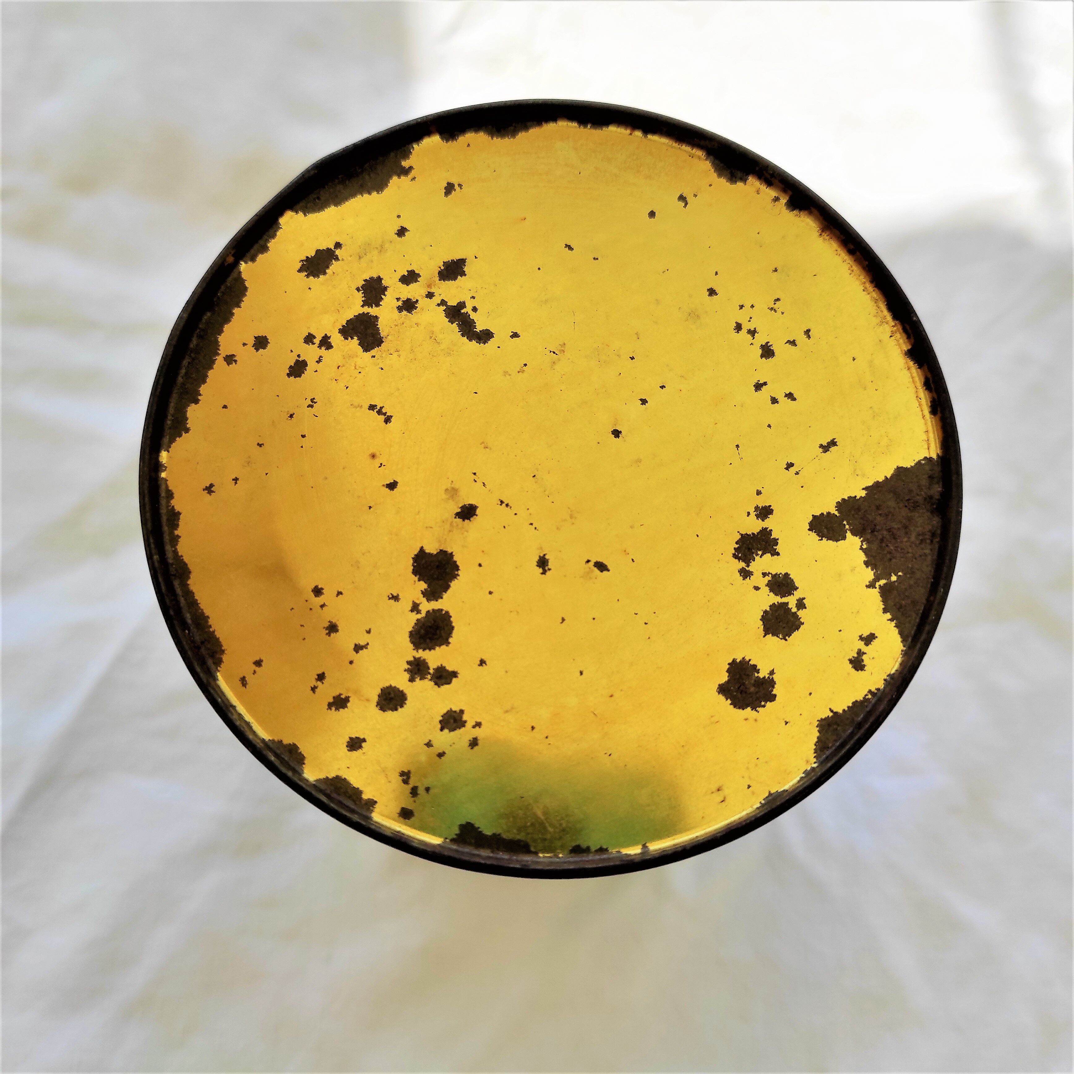 vintage coffee box signed Joelle