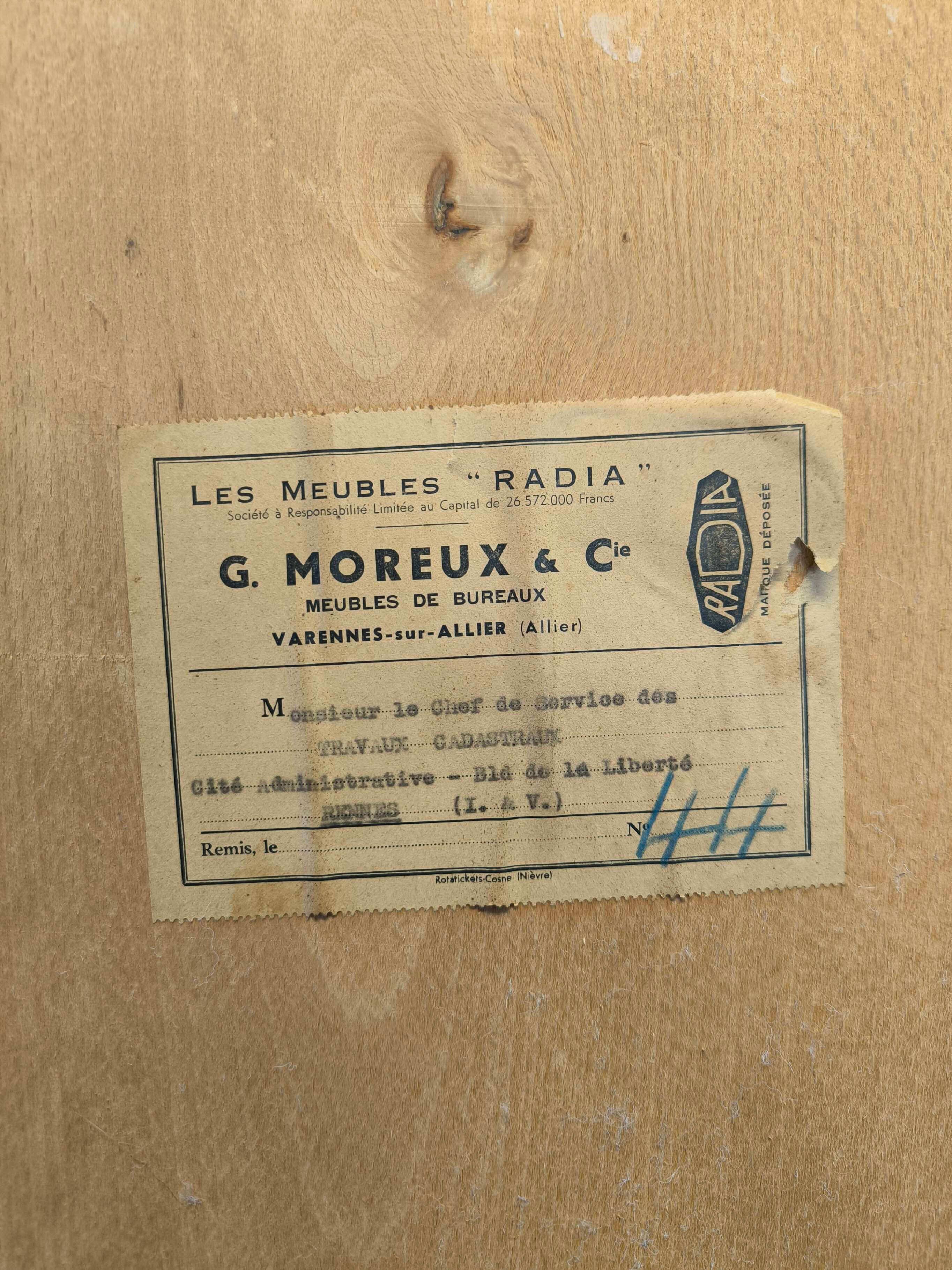 Vintage double curtain grand binder