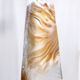 Postmodern Orange Murano Glass and Brass Pendant by La Murrina, Italy, 1980