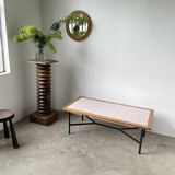 50s tiled coffee table