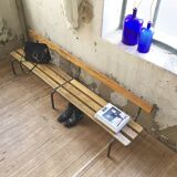 Bench school vintage 2 m