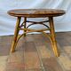 Table basse en rotin