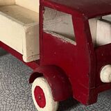 Wooden tipping lorry, vintage toy